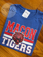 Macon Tigers Color Block