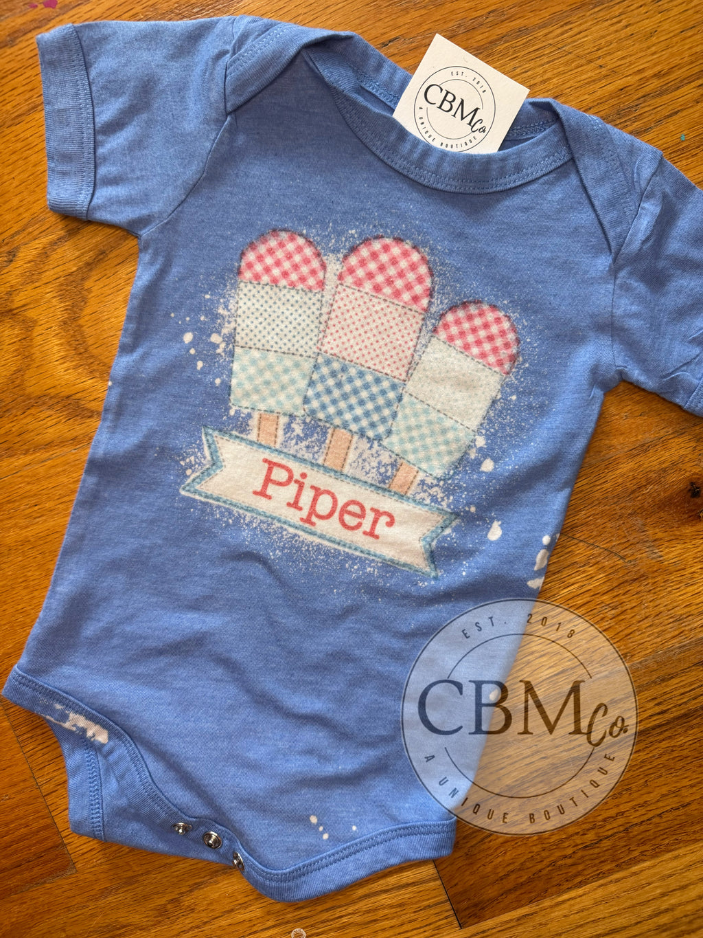 America Popsicle Name Tee
