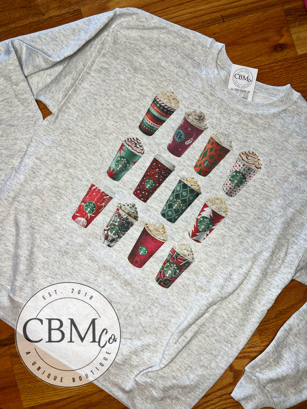 Holiday Cups Sweatshirt