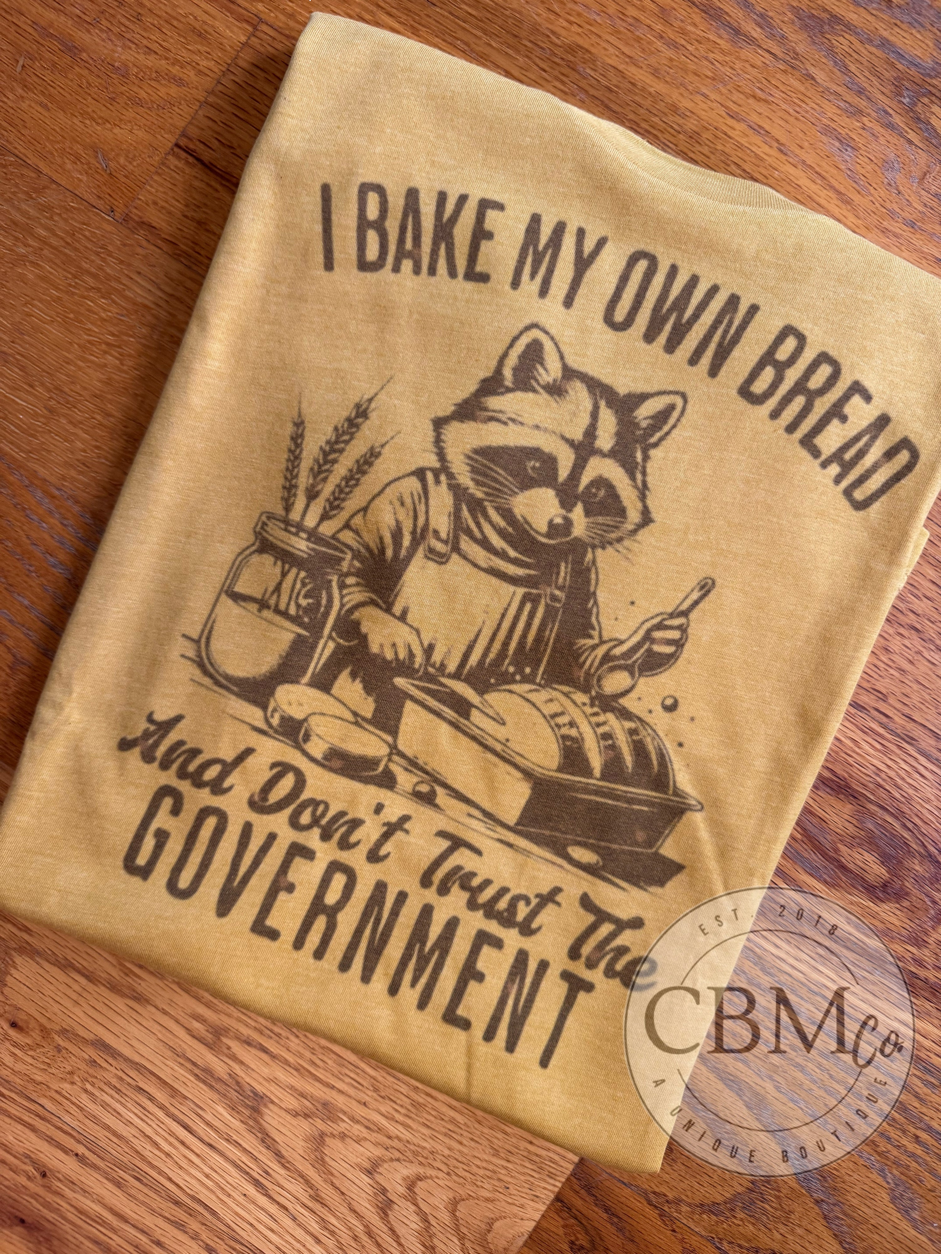 I Bake My Own Bread