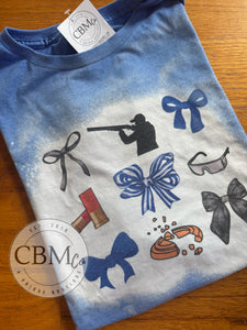 Trap Shooting Bleached Tee