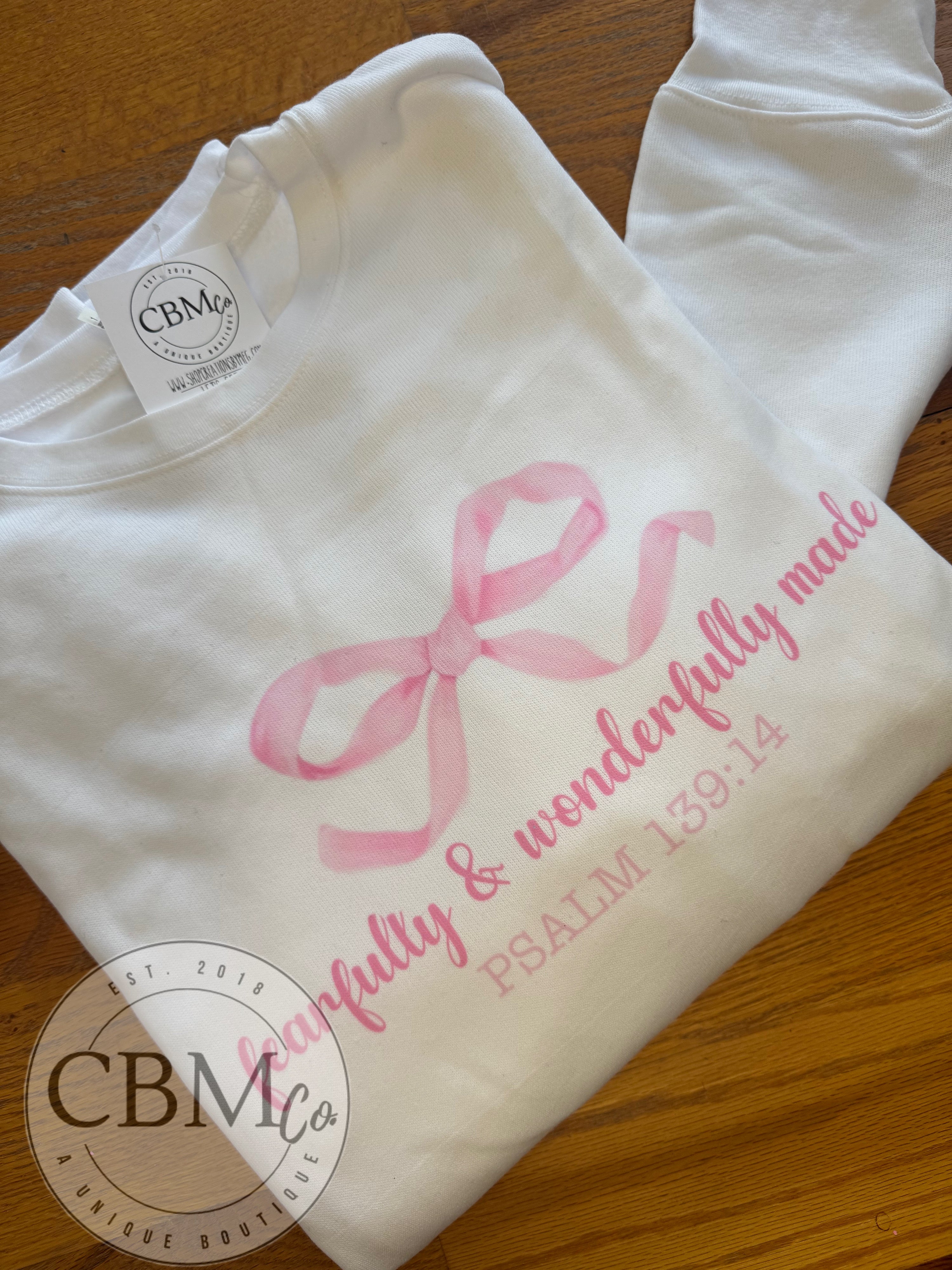 Fearfully & Wonderfully Made Sweatshirt