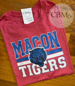 Macon Tigers Color Block
