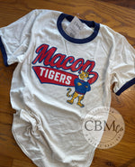 Macon Tigers Ringer Tee