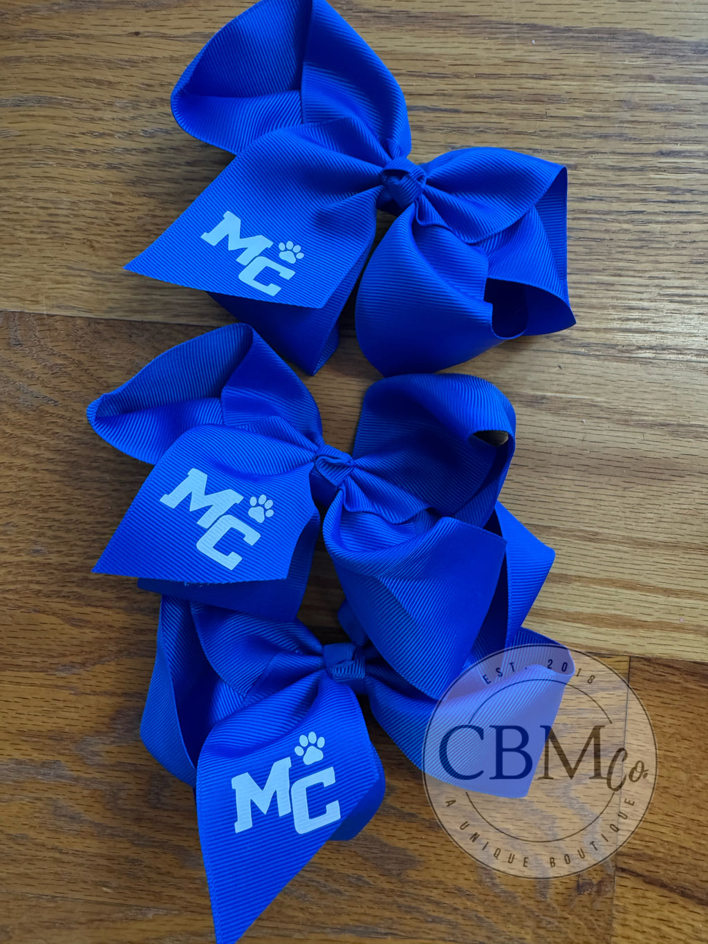 Blue Hairbow - Clip