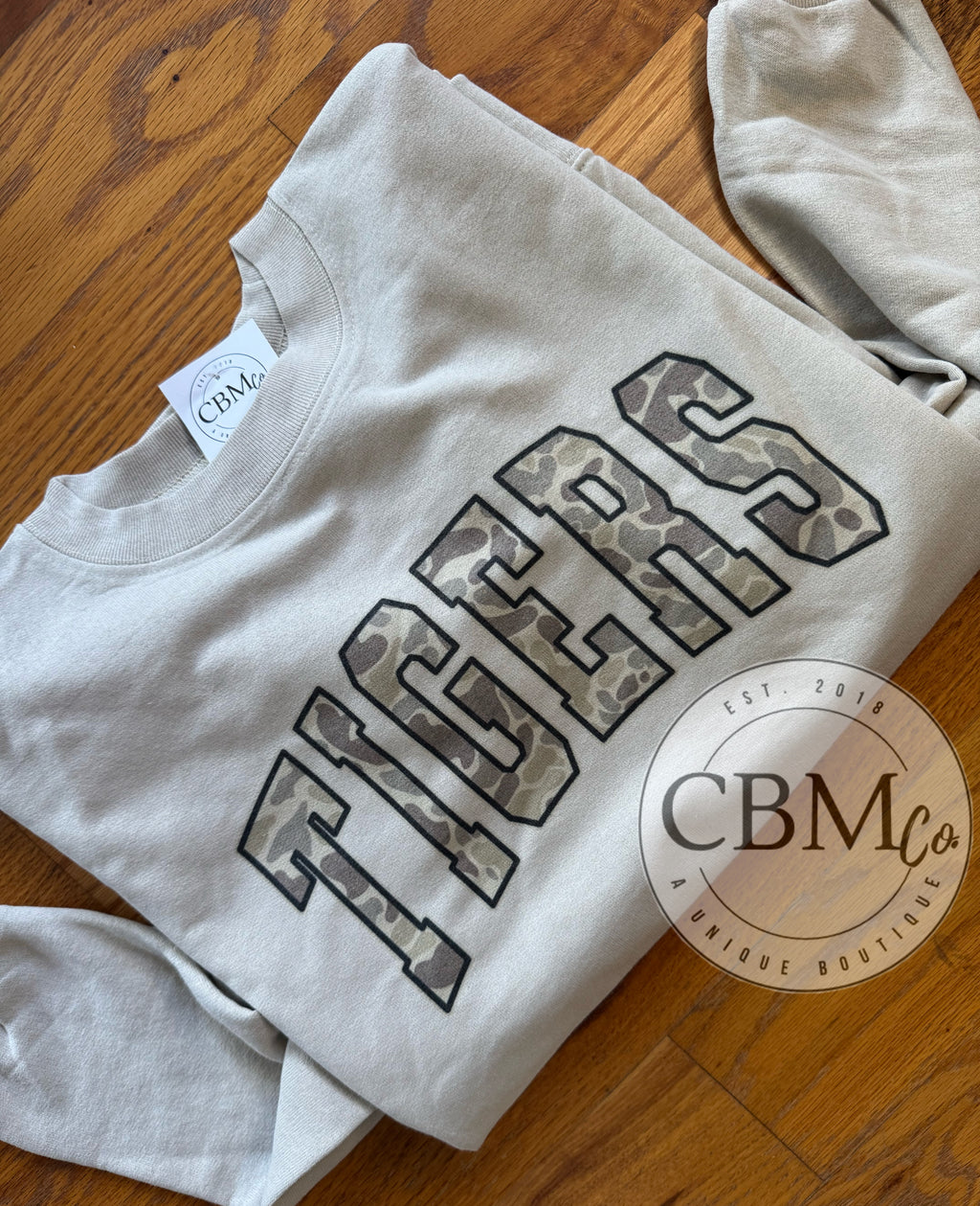 Tigers Camo Sweatshirt