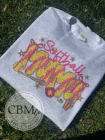 Baseball / Softball Mama + Name / Number Back