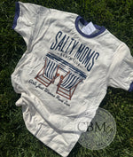 Salty Moms Beach Club Ringer Tee