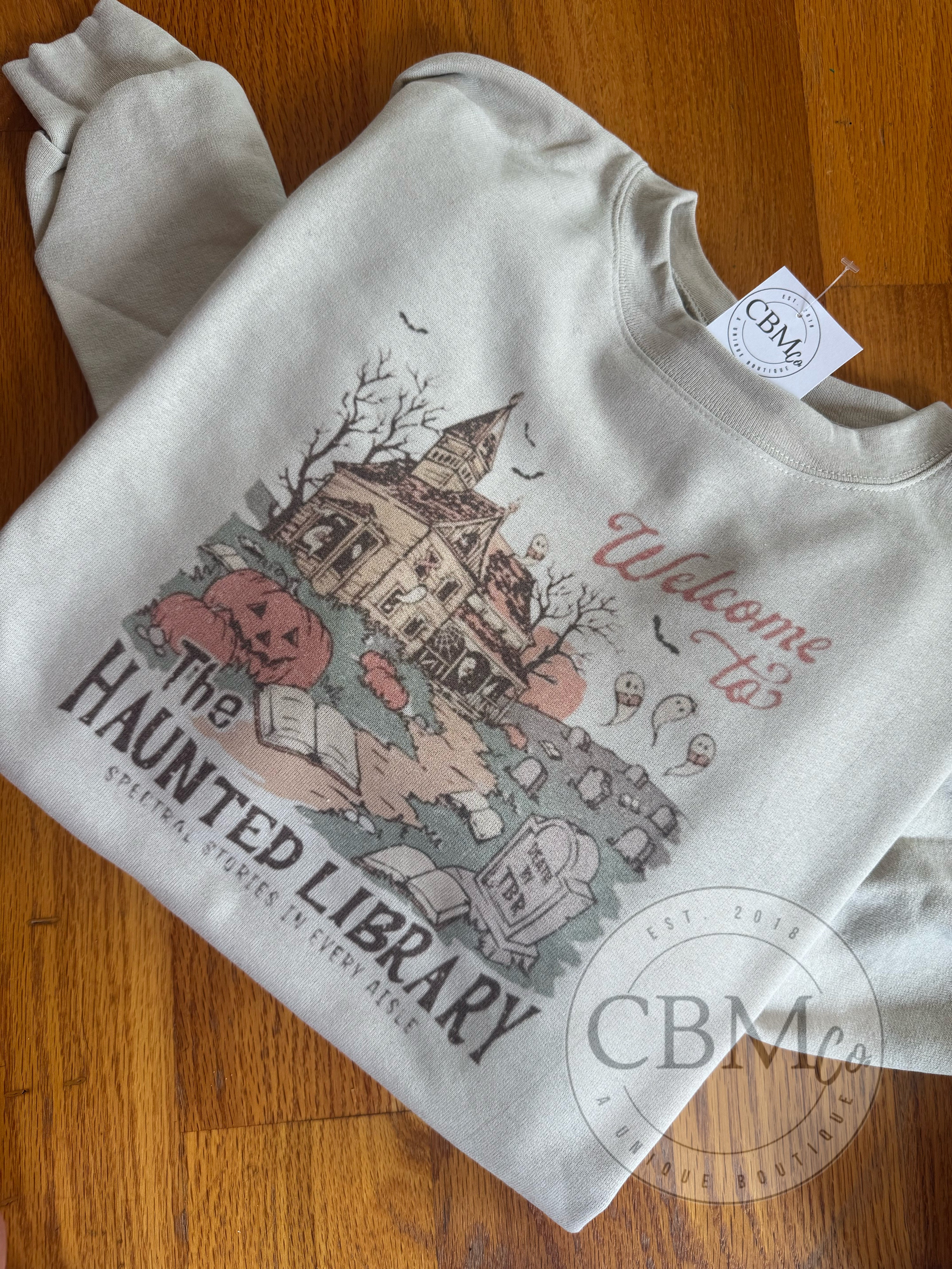 Haunted Library Sweatshirt