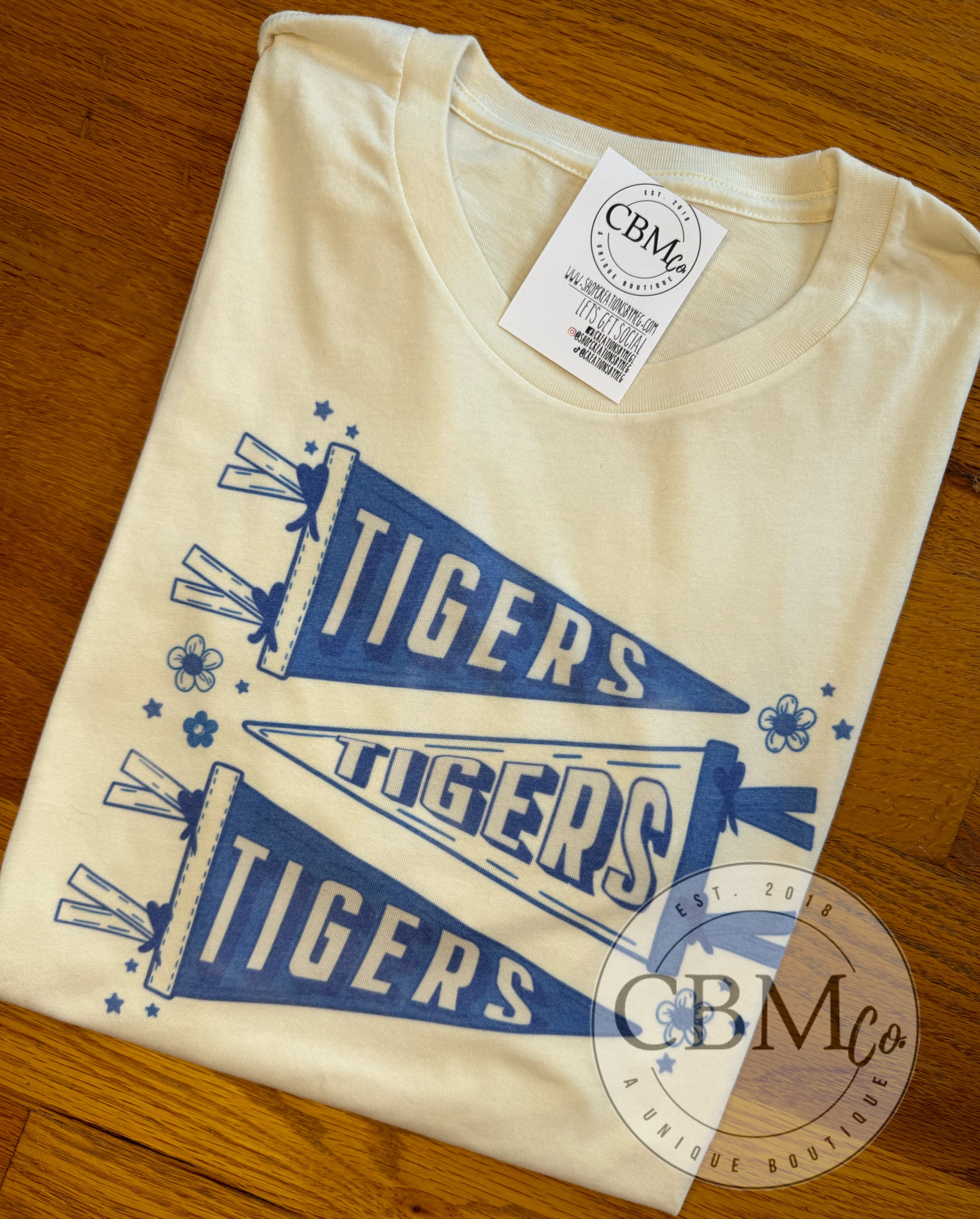 Tigers Banner Tee