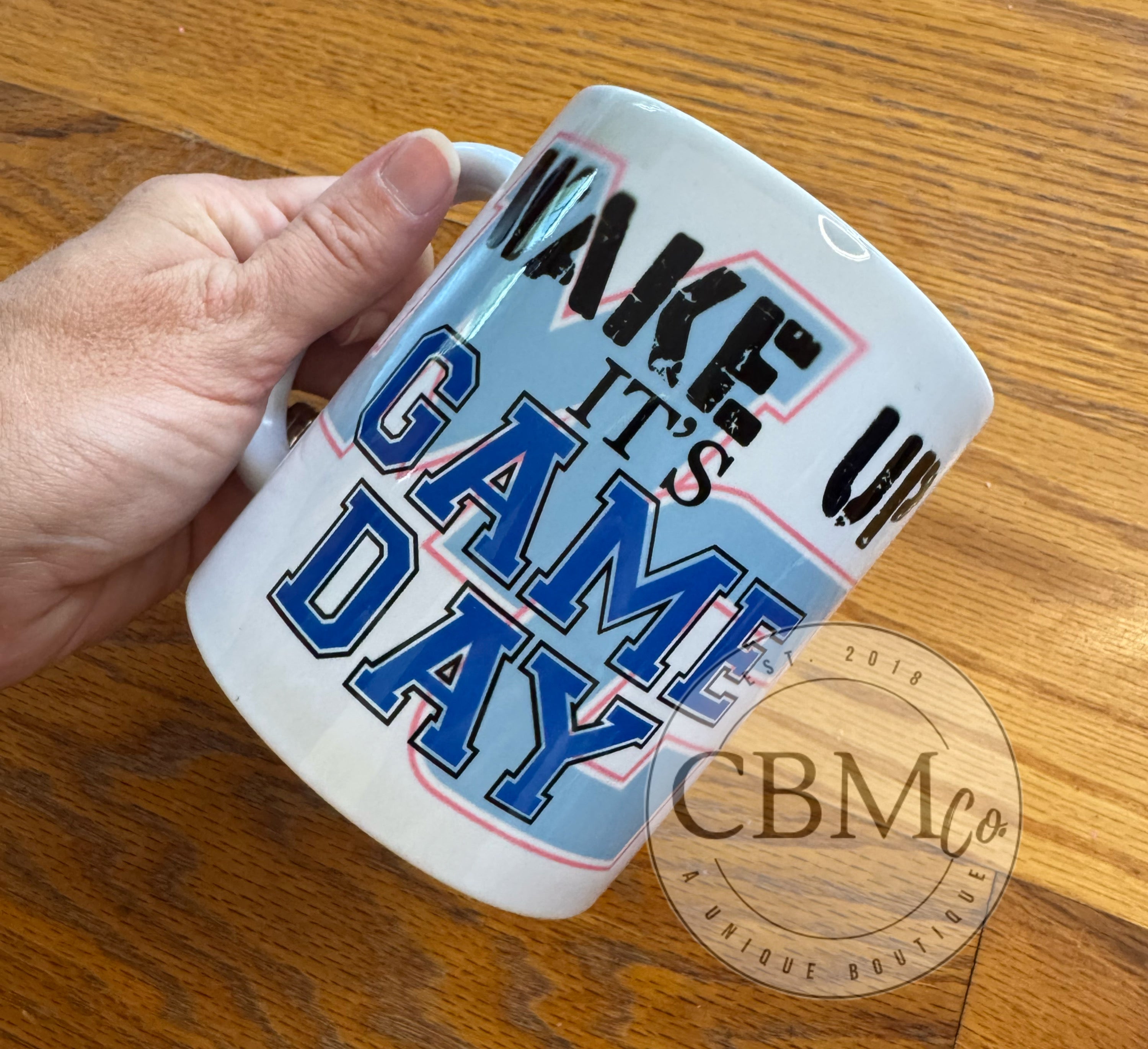 Wake Up It's Game Day Mugs