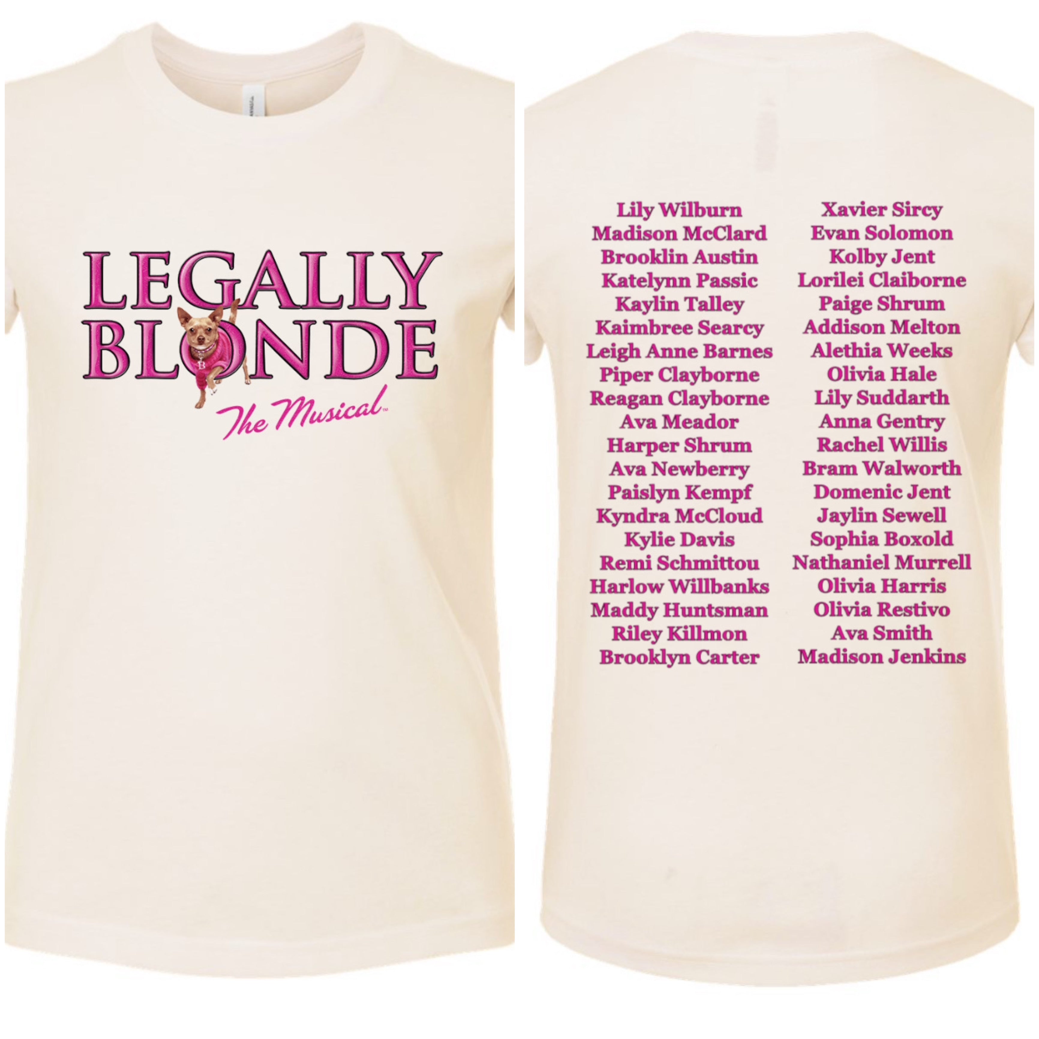 Legally Blonde Cast Tees