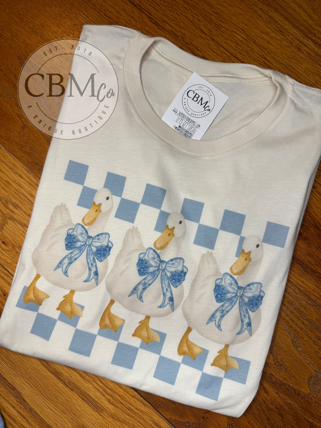 Plaid Goose Vintage Tee
