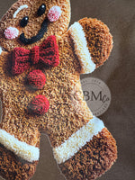 Gingerbread Faux Fur Sweatshirt