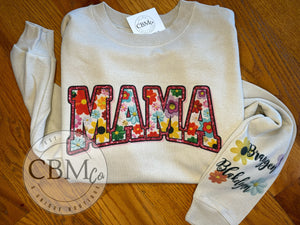 Mama Floral Sweatshirt