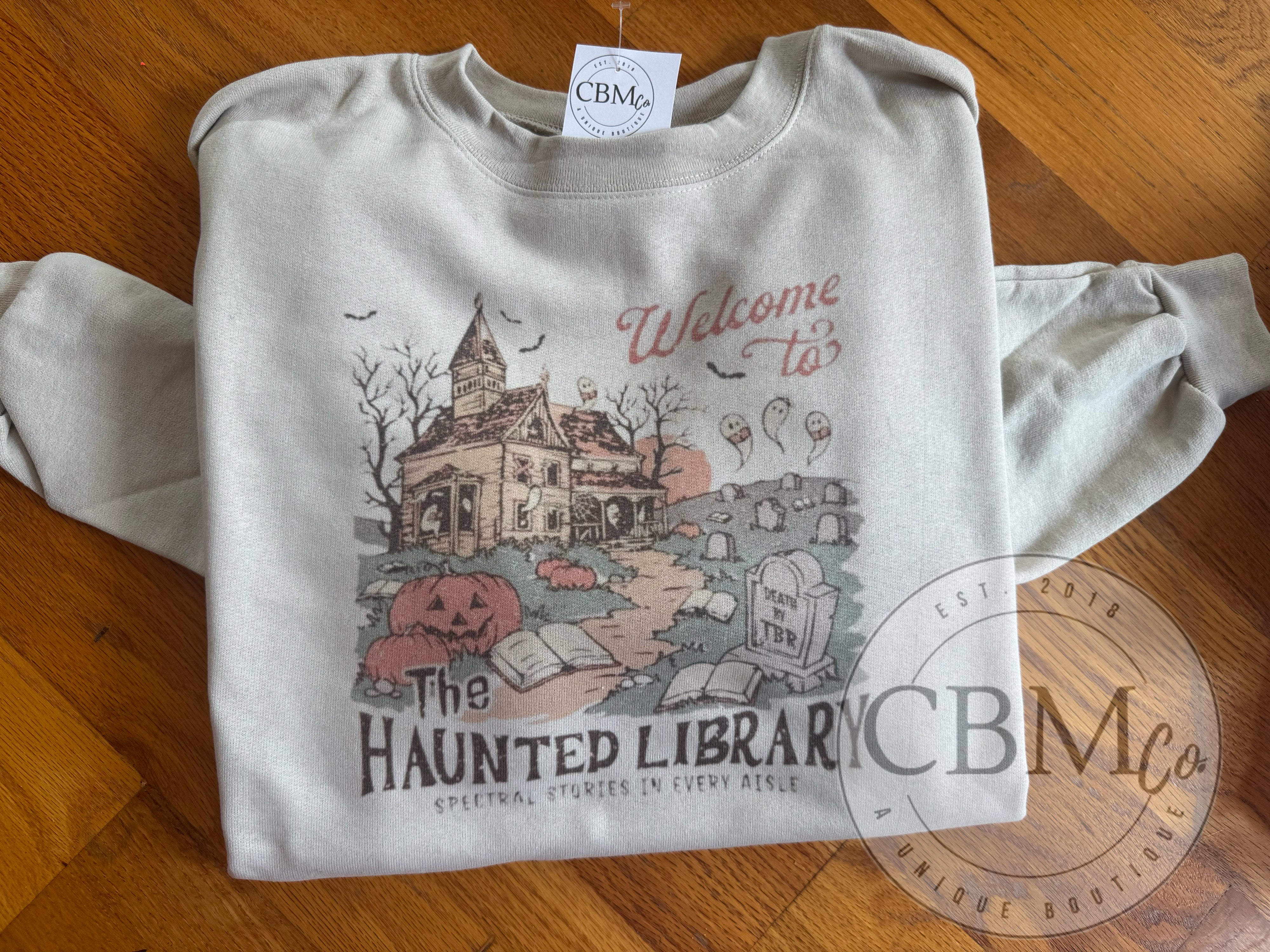 Haunted Library Sweatshirt