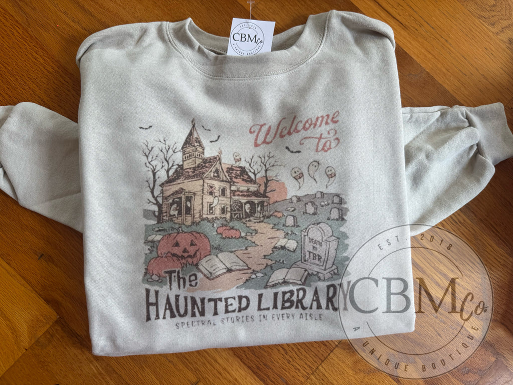Haunted Library Sweatshirt