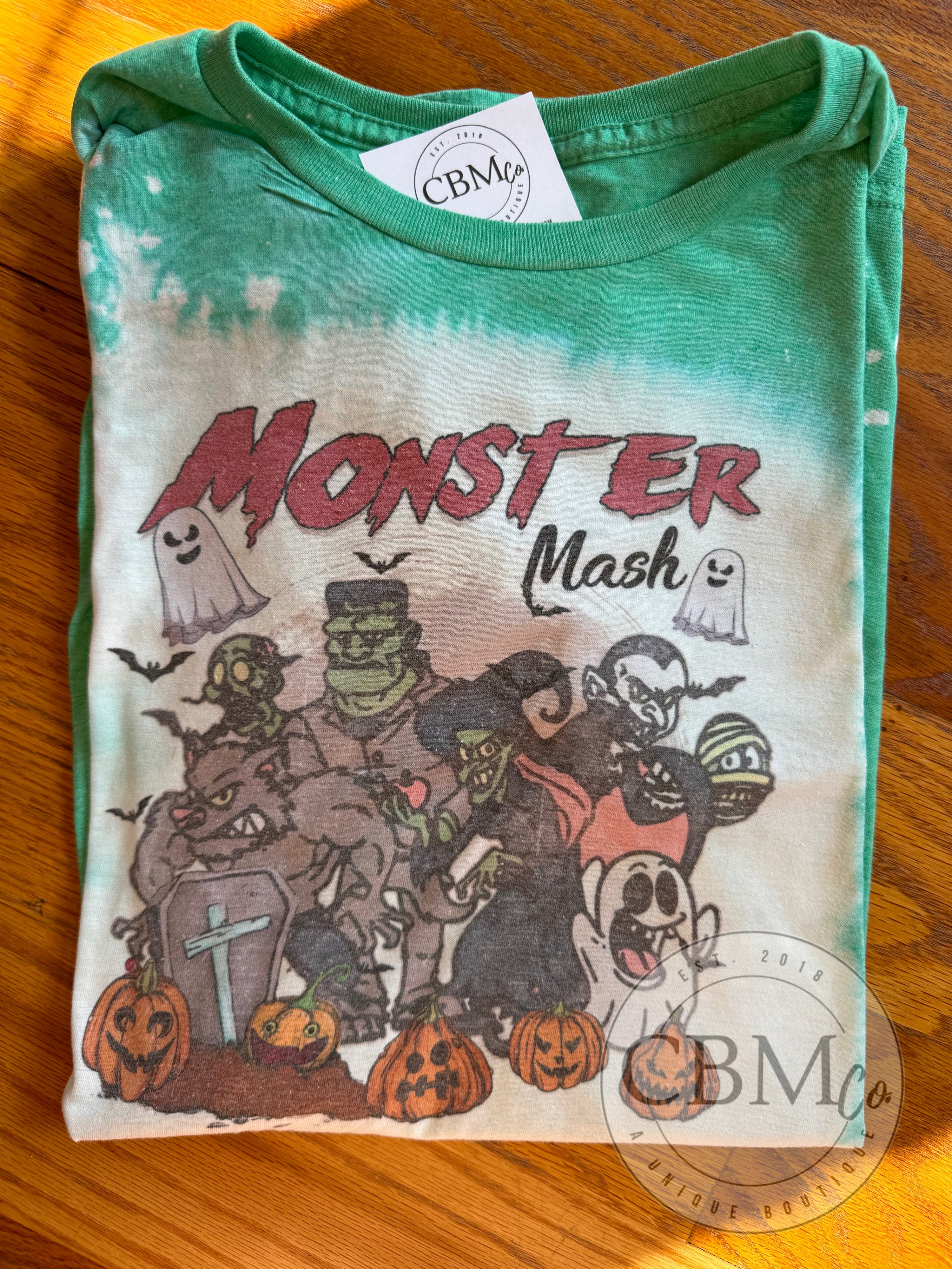 Monster Mash Bleached Tee