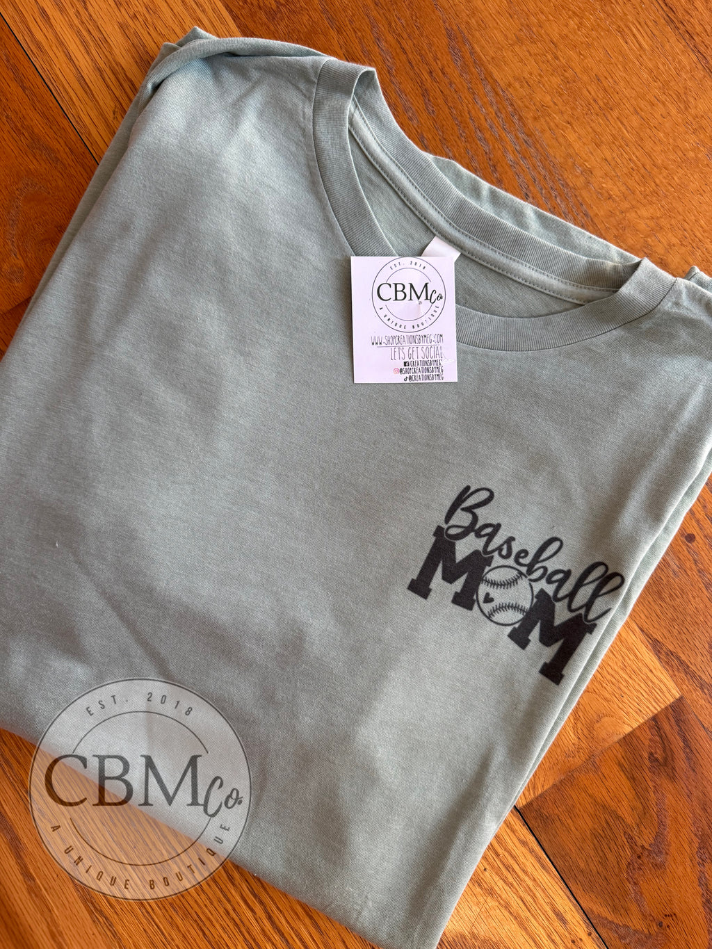 Baseball Mom - Custom Tee
