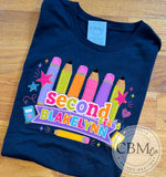 Back To School Pencil & Name