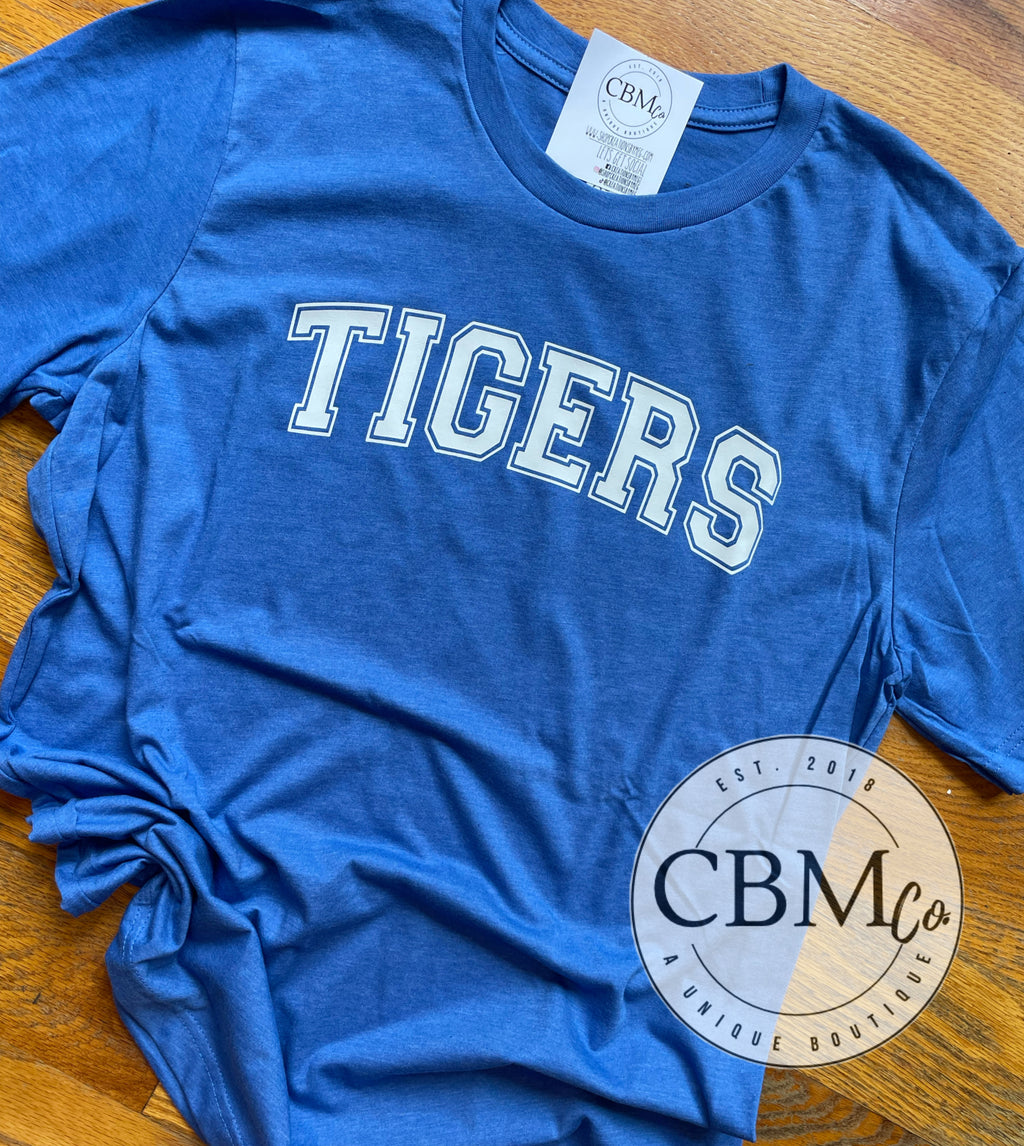 Tigers Curved Varsity