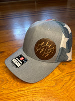 MC Circle Patch Richardson Hat - Brown Patch - RTG