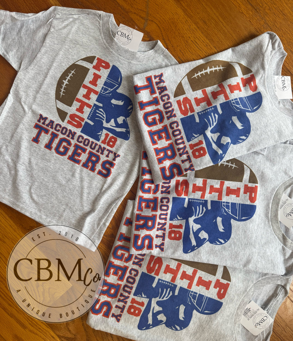Macon County Tigers - Custom Player Tee