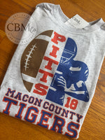 Macon County Tigers - Custom Player Tee