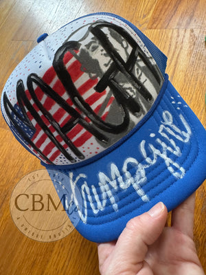 Custom Painted Trucker Hats