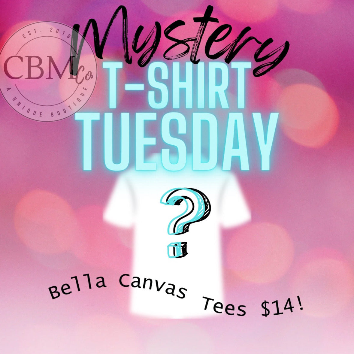 Mystery T-Shirt Tuesday!