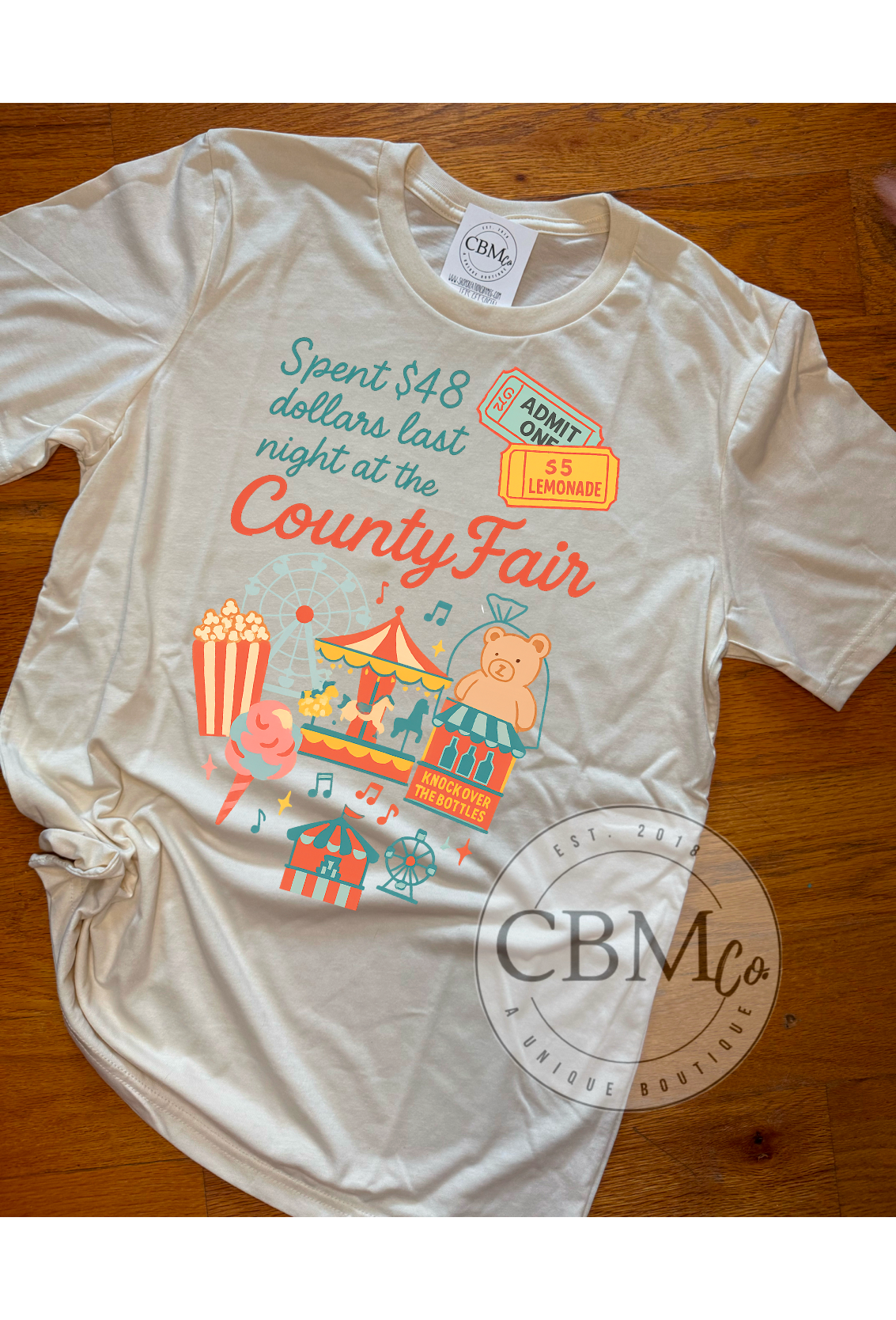 Spent $48 Last Night At The County Fair