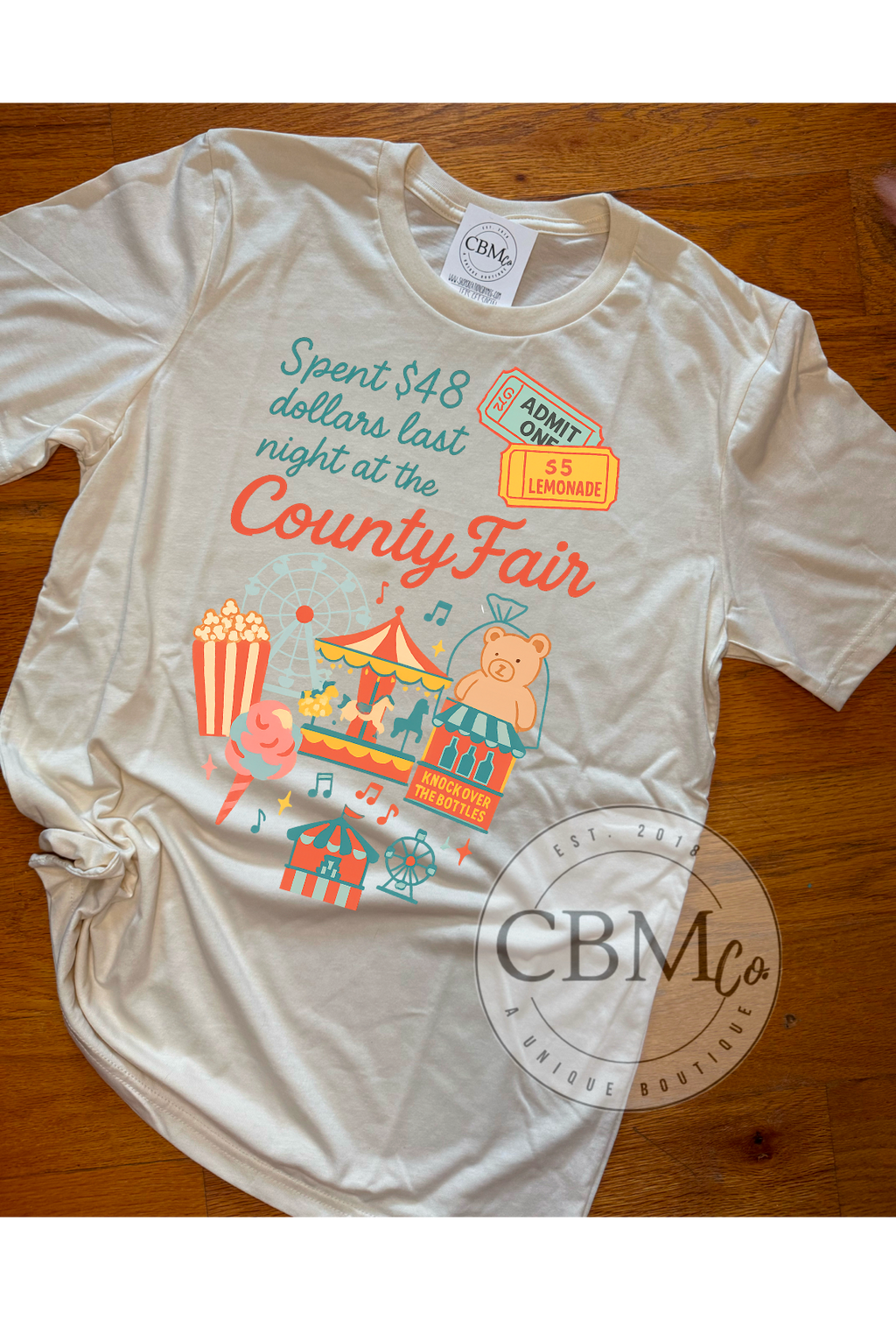 Spent $48 Last Night At The County Fair