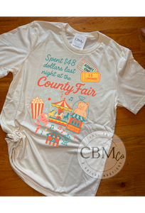 Spent $48 Last Night At The County Fair