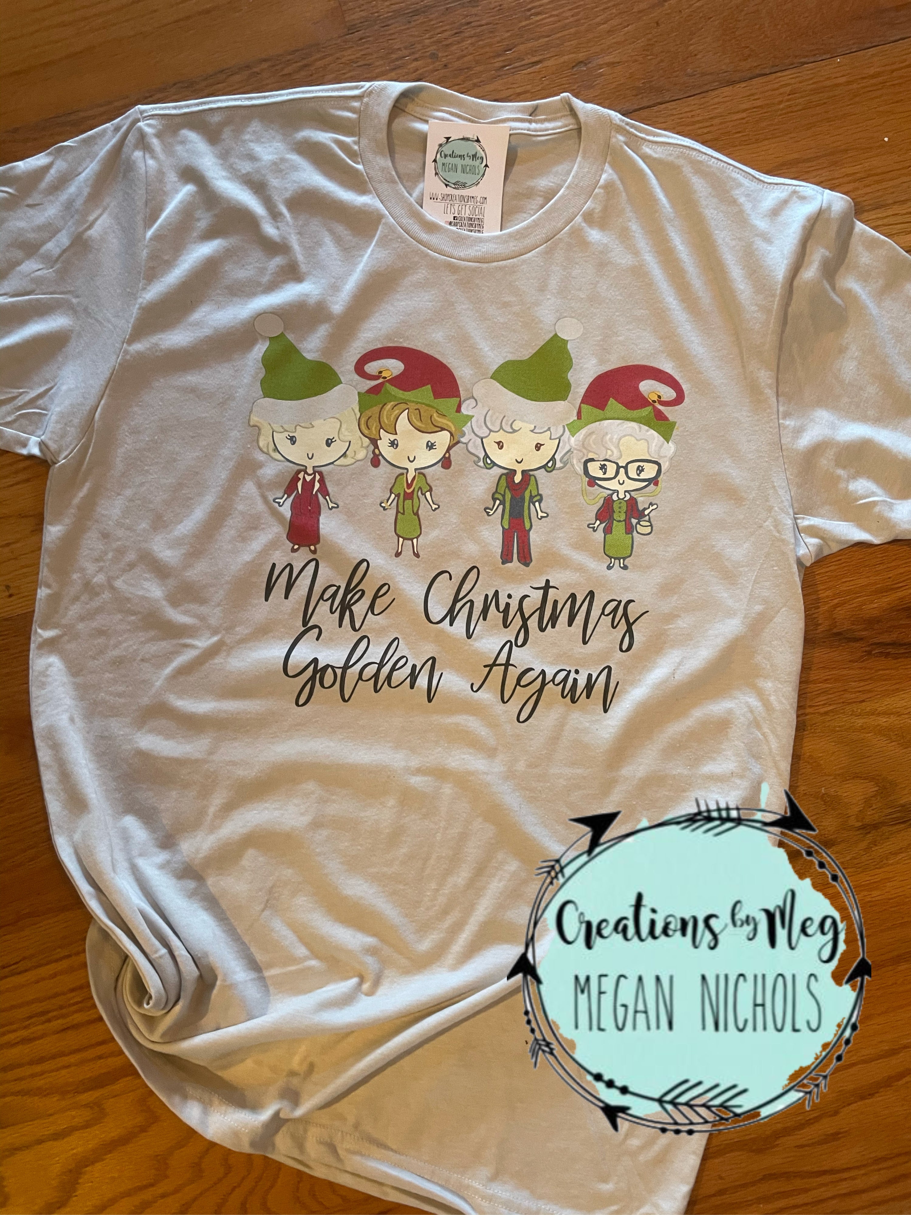 Make Christmas Golden Again Tee