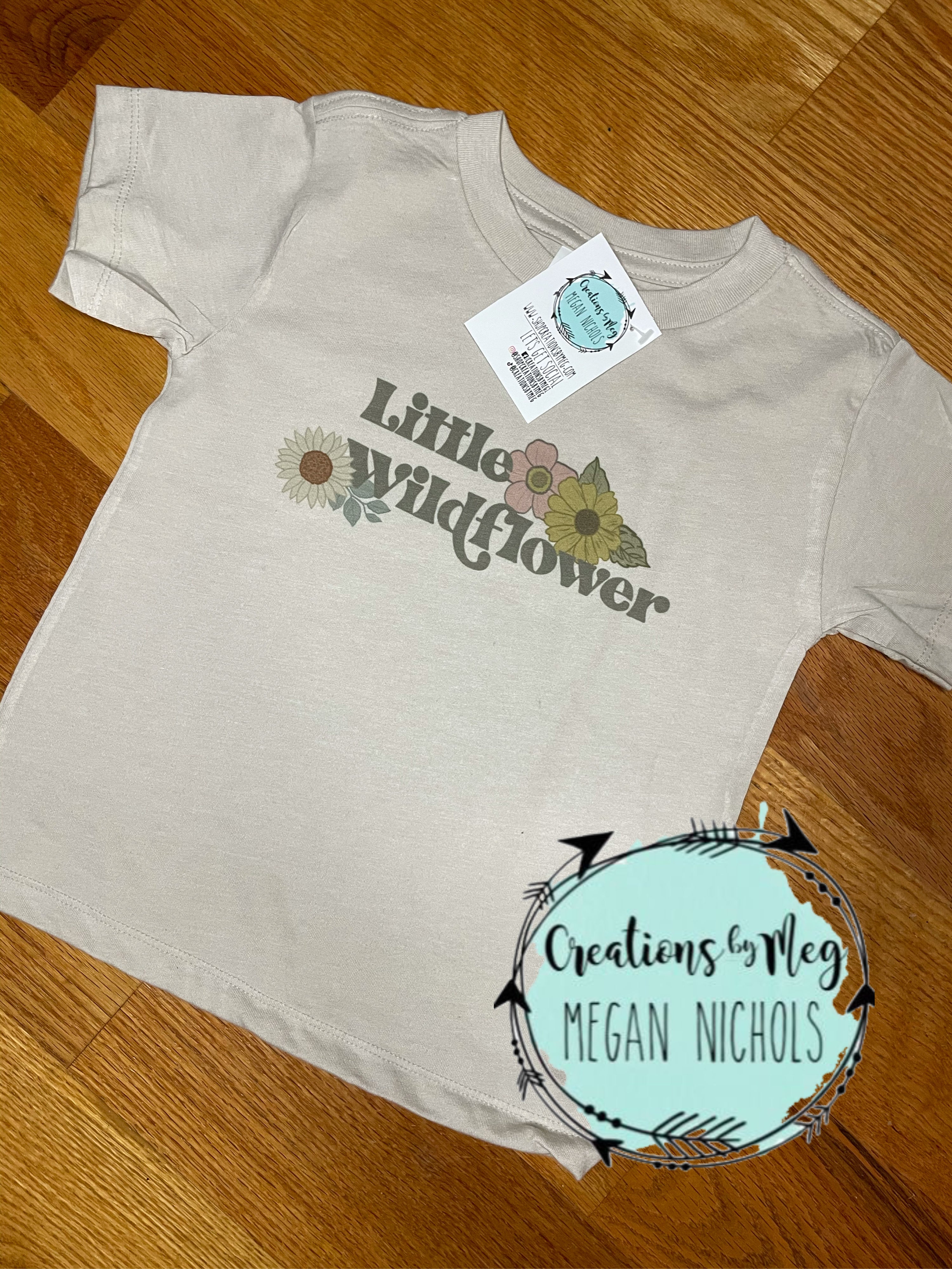 Little Wildflower Toddler Tee