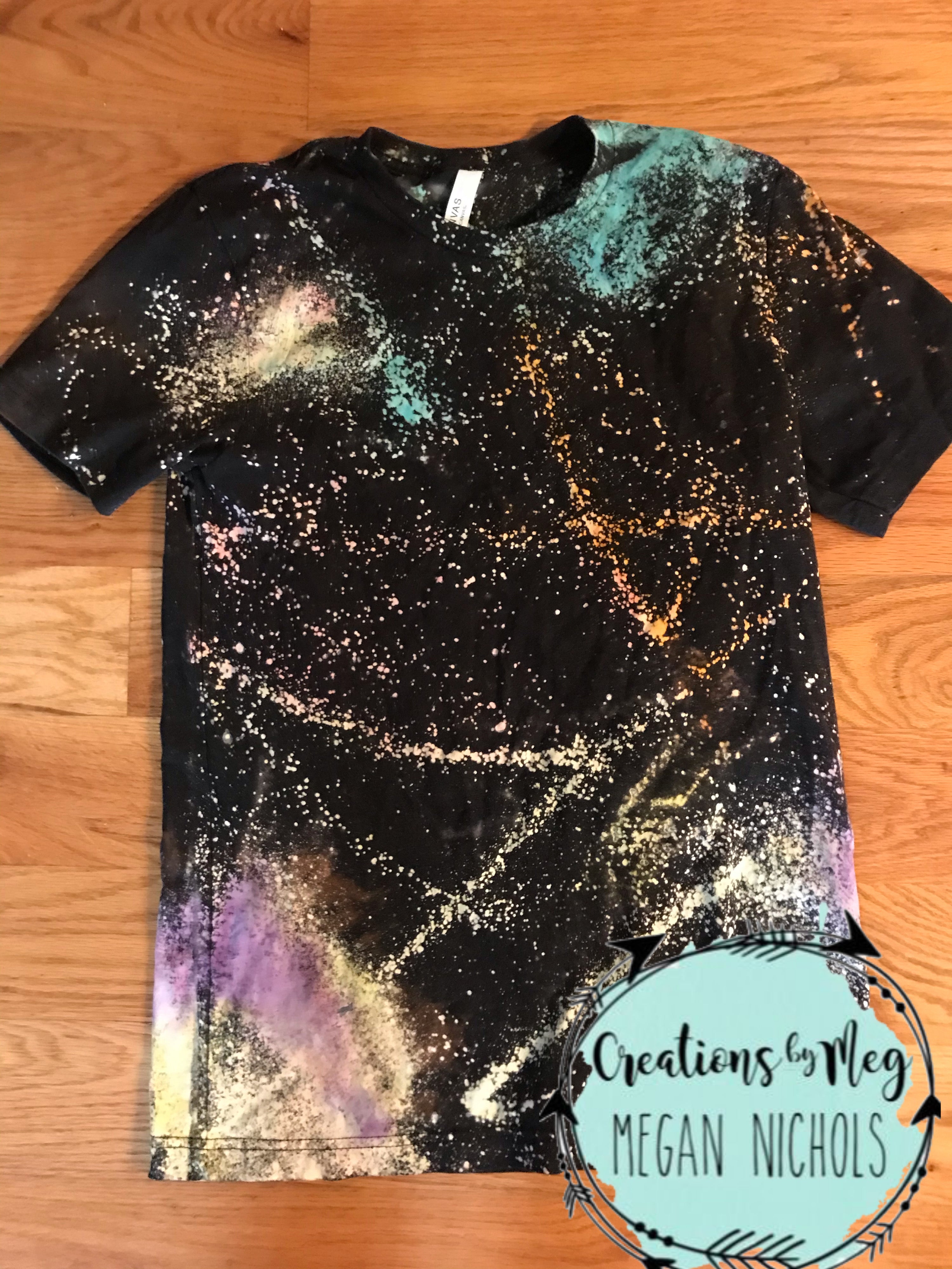 Reverse Tie Dye - Splatter