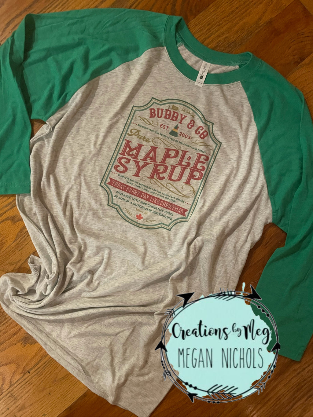 Buddy's Maple Syrup Raglan