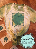 Bleached Shamrock Tee