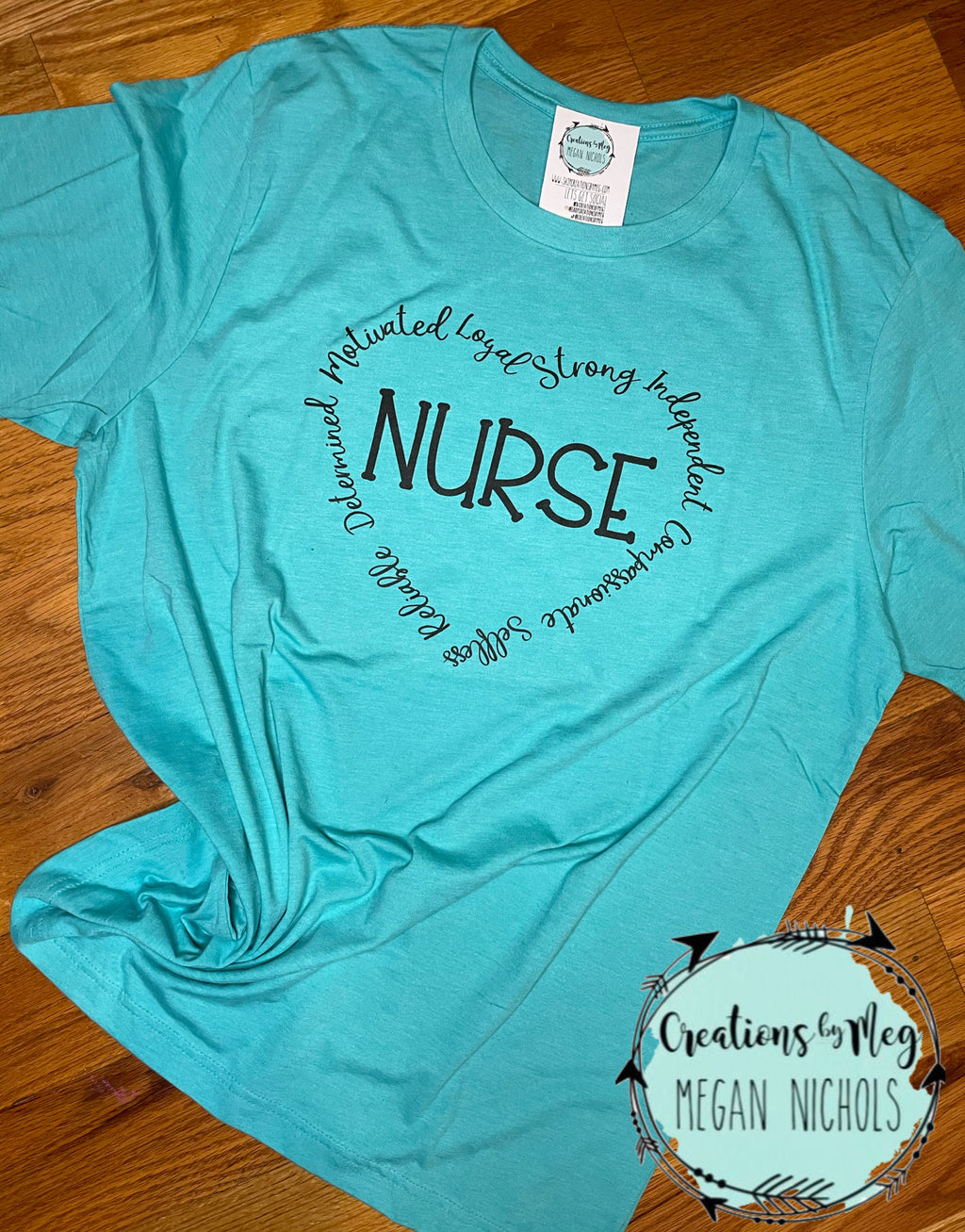 Nurse - A Work Of Heart Tee