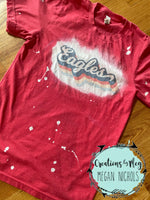 Eagles Vintage Bleached Tee