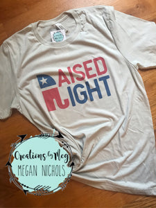 Raised Right Tee