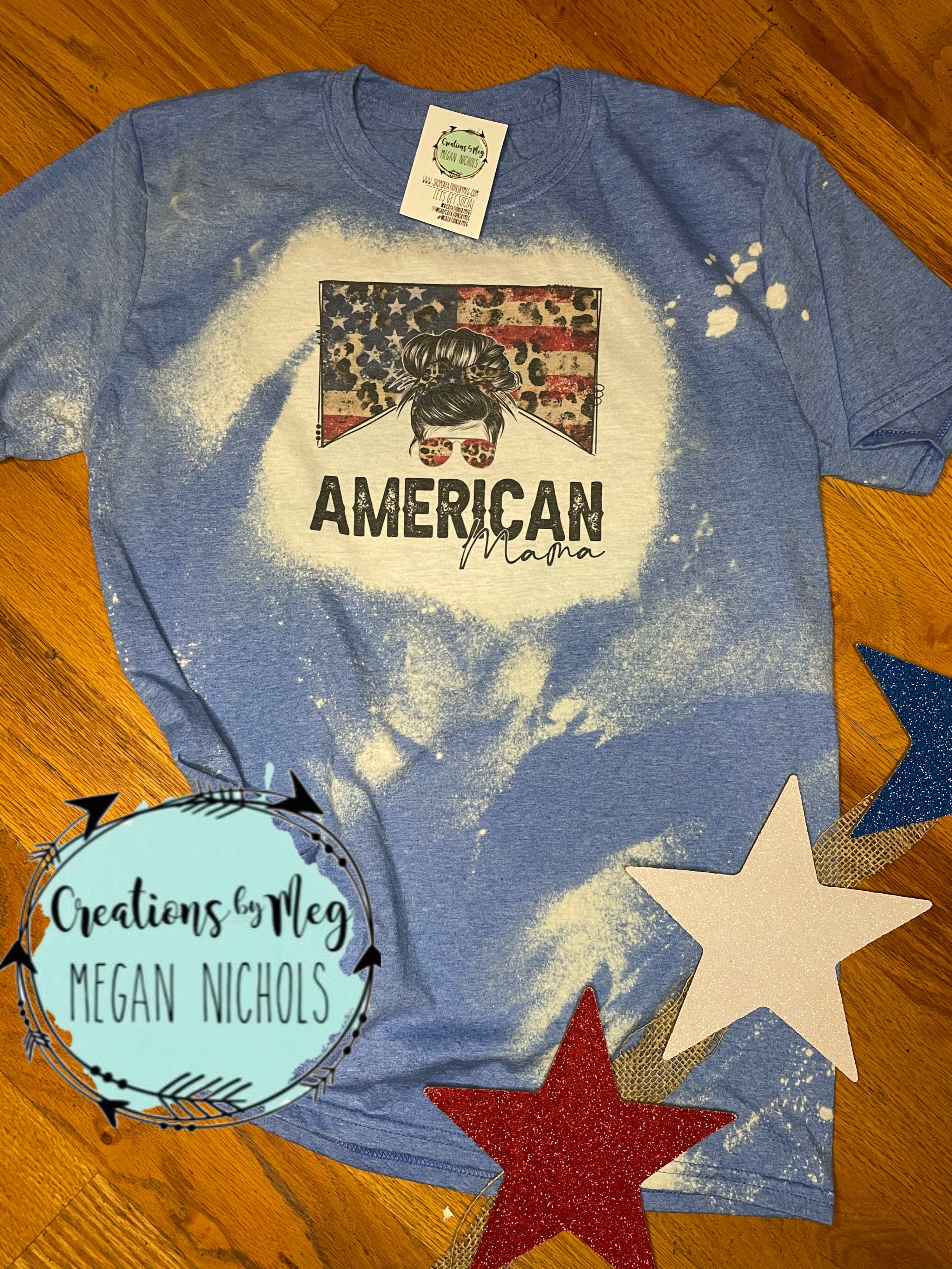 American Mama Bleached Tee