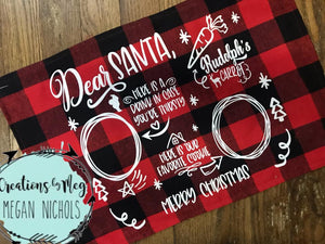 Santa Placemat