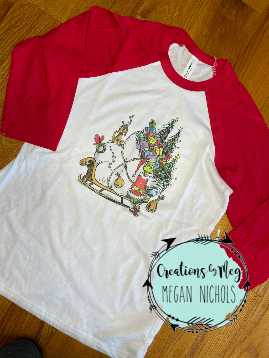 Grinch Raglan