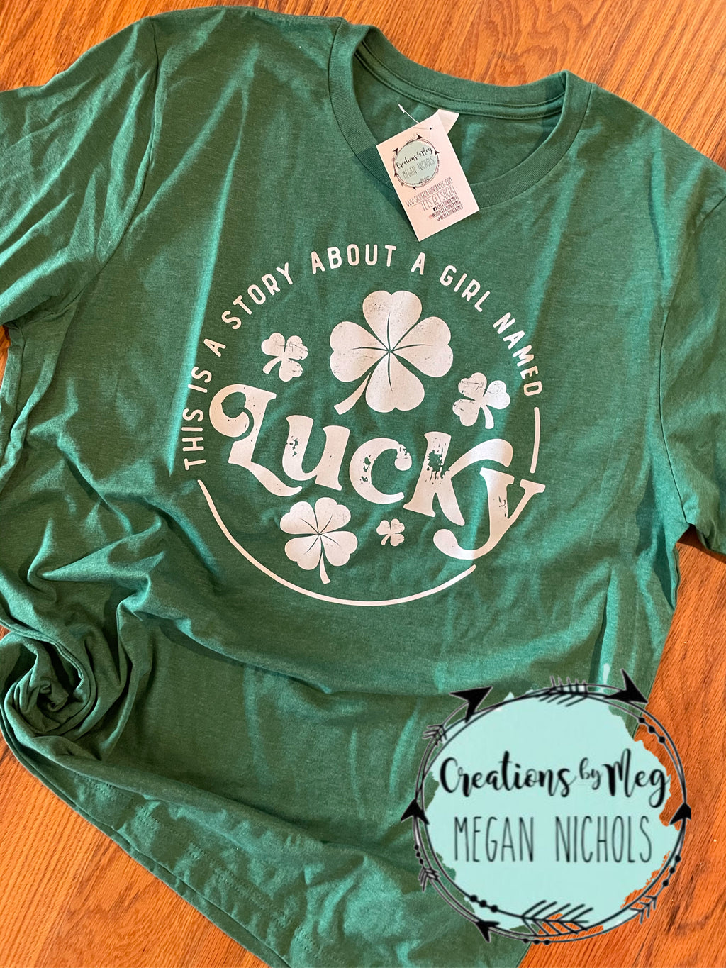 Girl Named Lucky Tee