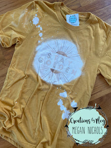 Stay Golden Bleached Tee