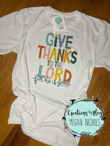 Give Thanks To The Lord TEE