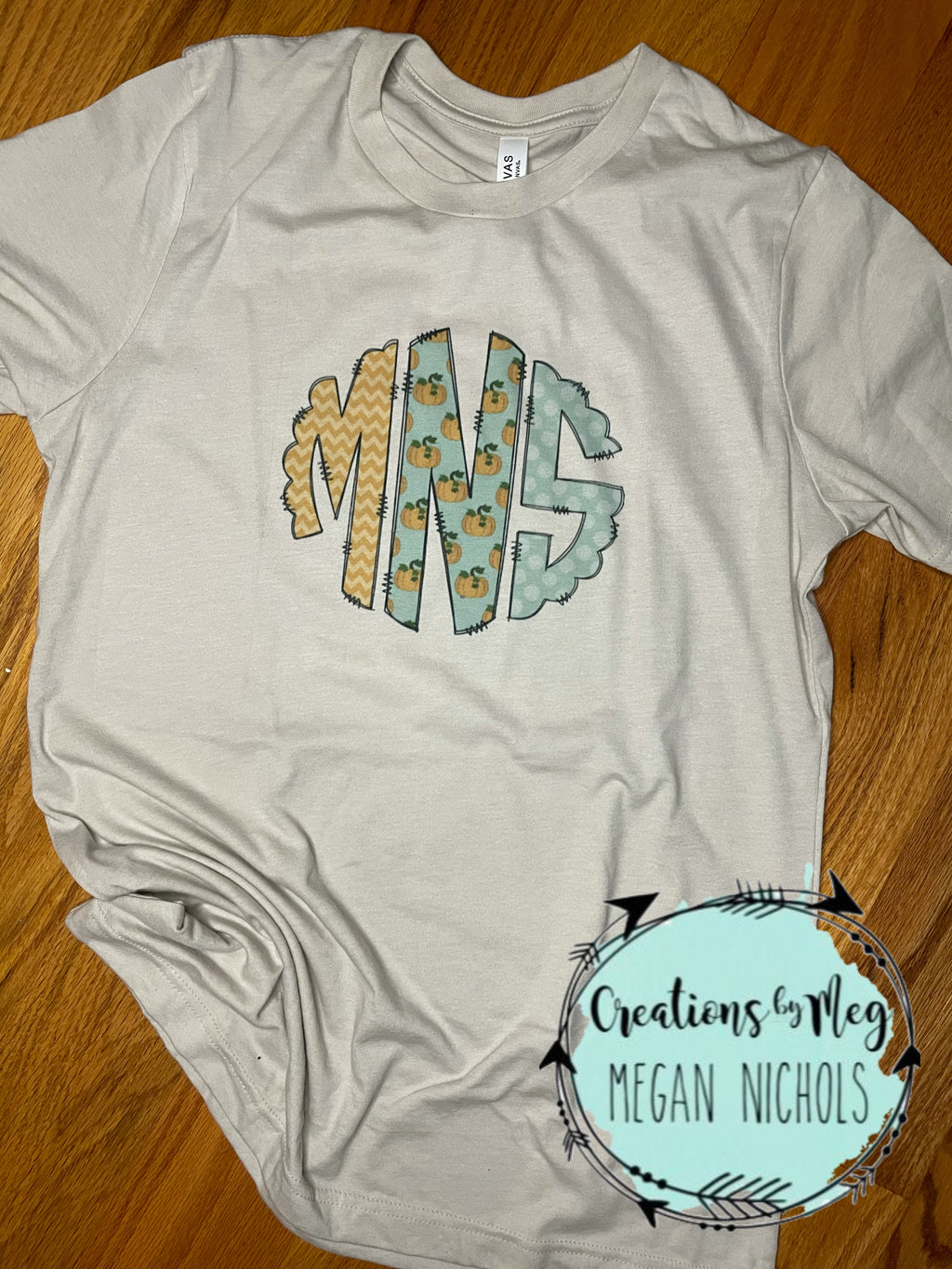 Fall Monogram Tee