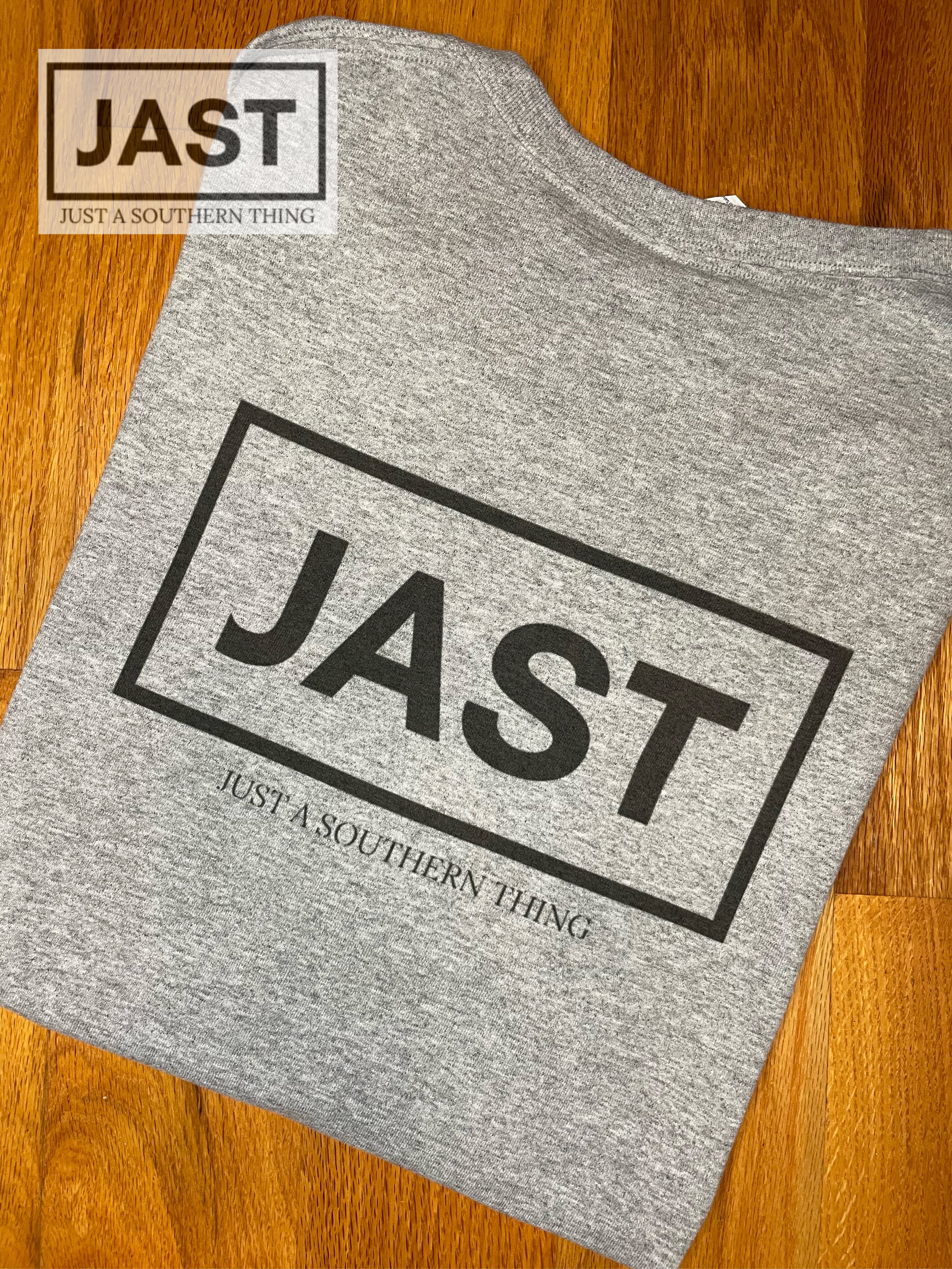 Grey Logo Tee