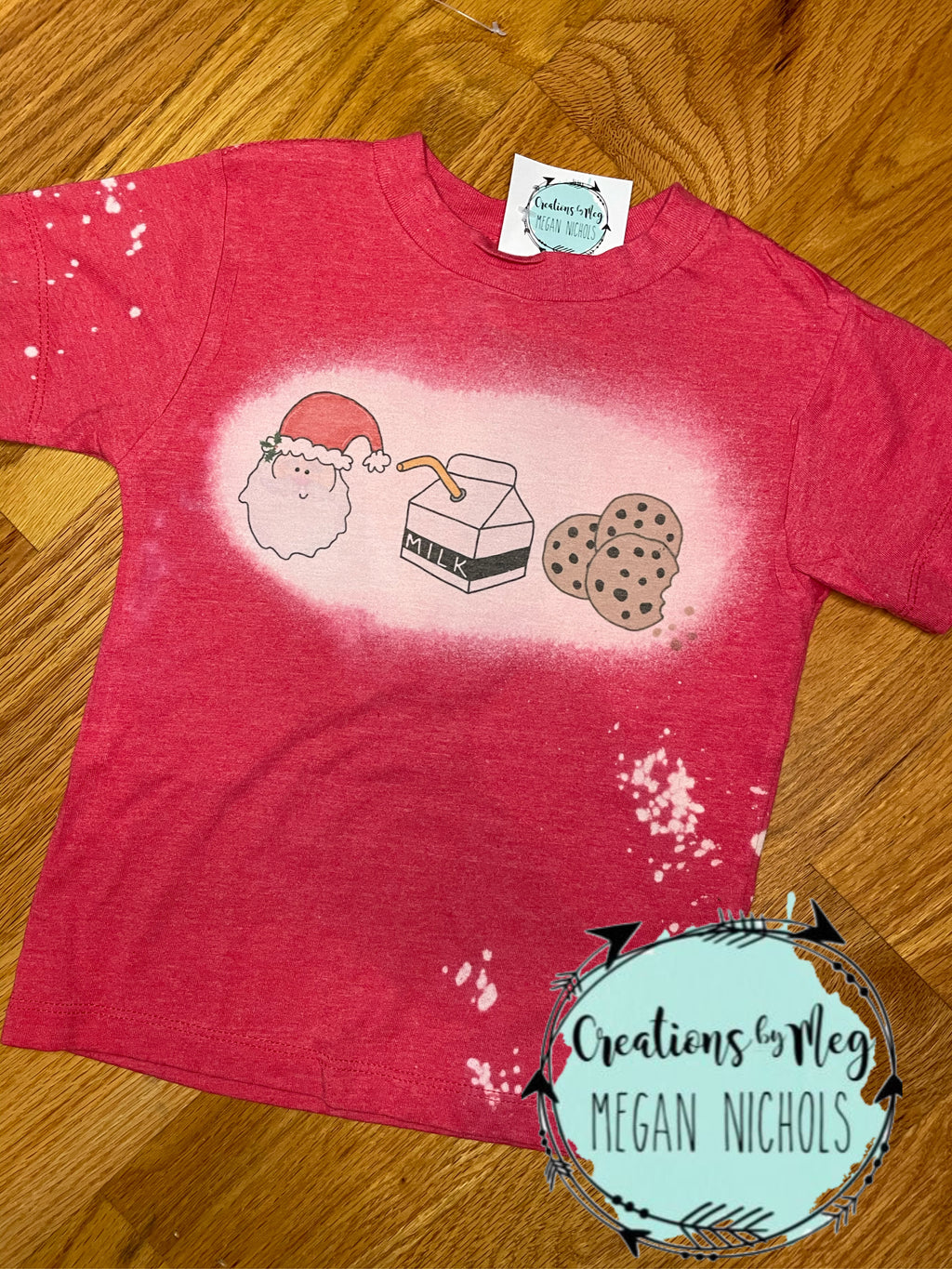 Milk & Cookies Toddler Tee